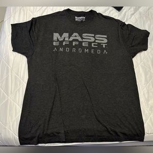 Mass Effect BioWare Unisex Soft Gamer T Shirt size 2XL